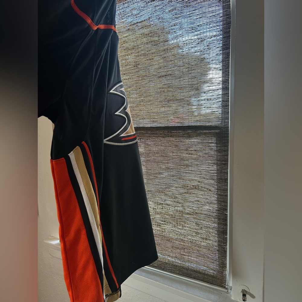 Anaheim ducks NHL fanatics authentic men’s long sleeve jersey - Picture 8 of 12